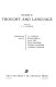 Studies in thought and language / edited by J.L. Cowan.
