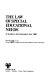 The law of special educational needs : a guide to the Education Act 1981 / Bryan Cox.