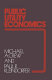 Public utility economics / (by) Michael A. Crew and Paul R. Kleindorfer.