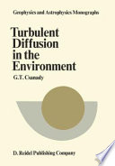 Turbulent diffusion in the environment.