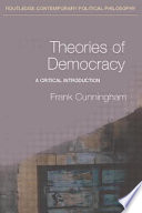 Theories of democracy : a critical introduction.