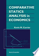 Comparative statics analysis in economics.