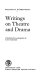 Writings on theatre and drama / Friedrich Dürrenmatt ; (selected), translated with an introduction by H.M. Waidson.