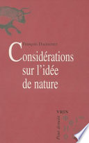 Nature / par François Dagognet.