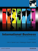 International business : environments and operations / John D. Daniels, Lee H. Radebaugh, Daniel P. Sullivan.