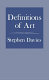 Definitions of art / Stephen Davies.