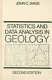 Statistics and data analysis in geology / John C. Davis.
