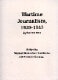 Wartime journalism, 1940-1943 / edited by Werner Hamacher, Neil Hertz, and Thomas Keenan.
