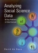 Analyzing social science data / David de Vaus.