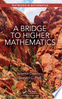 A bridge to higher mathematics Valentin Deaconu, Donald C. Pfaff.