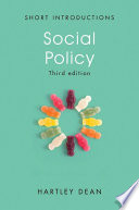 Social policy Hartley Dean.