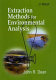 Extraction methods for environmental analysis / John R. Dean.