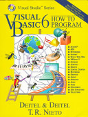 Visual Basic 6 : how to program / H. M. Deitel, P. J. Deitel, T. R. Nieto.