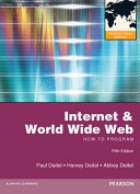 Internet & World Wide Web : how to program.