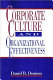 Corporate culture and organizational effectiveness / Daniel R. Denison.