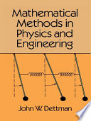 Mathematical methods in physics and engineering.