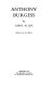 Anthony Burgess / by Carol M. Dix ; edited by Ian Scott-Kilvert.