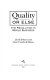 Quality or else : the revolution in world business / Lloyd Dobyns and Clare Crawford-Mason.