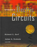 Introduction to electric circuits / Richard C. Dorf, James A. Svoboda.