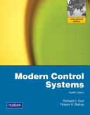 Modern control systems / Richard C. Dorf, Robert H. Bishop.