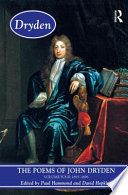 The poems of John Dryden edited by Paul Hammond and David Hopkins.