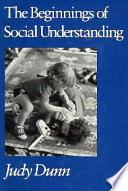 The beginnings of social understanding.