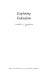 Exploring federalism / Daniel J. Elazar.