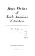 Major writers of early American literature / Everett Emerson, editor.