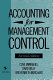 Accounting for management control / Clive Emmanuel, David Otley and Kenneth Merchant.