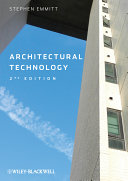 Architectural technology Stephen Emmitt.