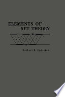 Elements of set theory / (by) Herbert B. Enderton.