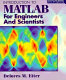 Introduction to MATLAB for engineers and scientists / Delores M. Etter.