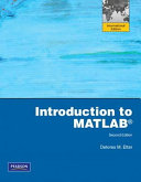 Introduction to MATLAB / Dolores M. Etter.