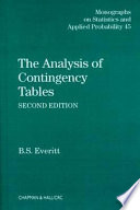 The analysis of contingency tables / B.S. Everitt.