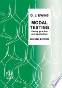 Modal testing : theory, practice and application / D. J. Ewins.