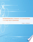 Entrepreneurial finance and accounting for high-tech companies / Frank J. Fabozzi.