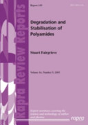 Degradation and stabilisation of polyamides / Stuart Fairgrieve.