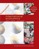 International economics / Robert C. Feestra, Alan M. Taylor.