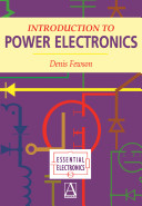Introduction to power electronics / Denis Fewson.