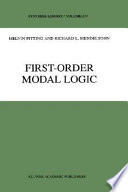 First-order modal logic / Melvin Fitting and Richard L. Mendelsohn.