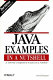 Java examples in a nutshell : a tutorial companion to Java in a nutshell / David Flanagan.