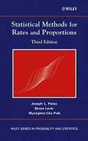 Statistical methods for rates and proportions.
