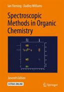Spectroscopic methods in organic chemistry / Ian Fleming, Dudley Williams.
