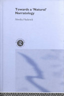 Towards a 'natural' narratology / Monika Fludernik.