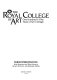 The Royal College of Art : 150 years of art and design / Christopher Frayling.