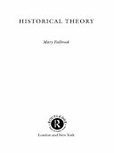 Historical theory Mary Fulbrook.