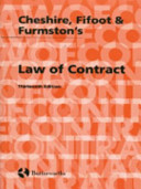 Cheshire, Fifoot and Furmston's Law of contract.
