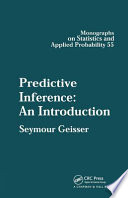 Predictive inference : an introduction / Seymour Geisser.