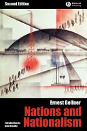 Nations and nationalism / Ernest Gellner, introduction by John Breuilly.