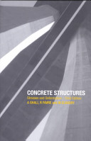 Concrete structures : stresses and deformations / A. Ghali, R. Favre and M. Elbadry.